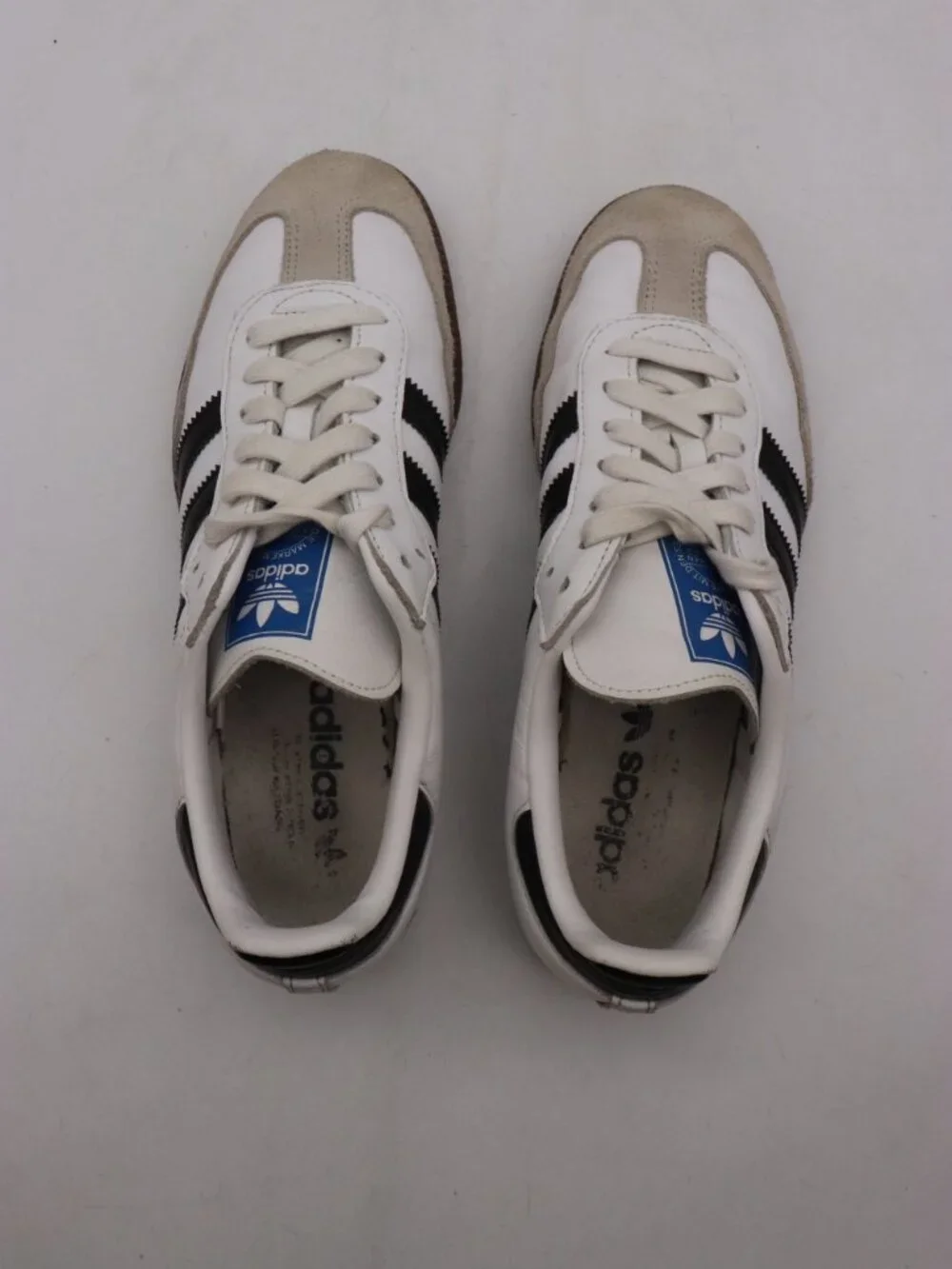 Adidas Originals Samba JP Women's 8.5 White Black Gum Lifestyle Classic IG9030